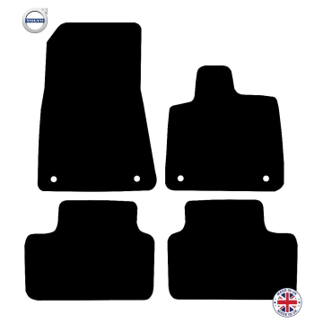 Volvo C40 Recharge Electric 2021-2024 Car Floor Mat Set
